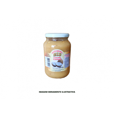 DOCE CASEIRO - MSB - 680g COCADA CREMOSA